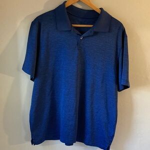 Haggar Men's Royal Blue Polo Shirt